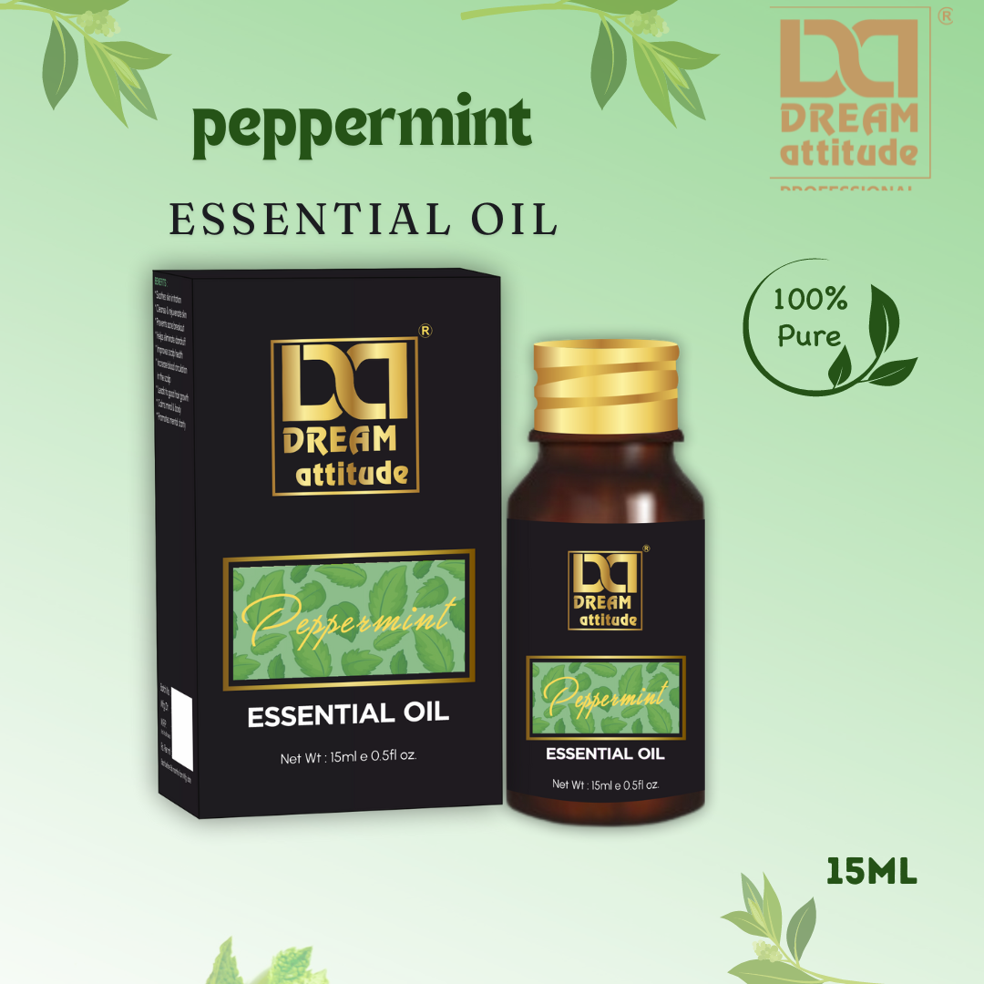 "DREAM Peppermint Essential Oil: Refresh Your Senses [15ml]